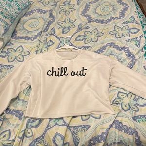“Chill out” long sleeve shirt